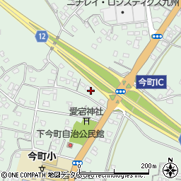 宮崎県都城市今町8947周辺の地図