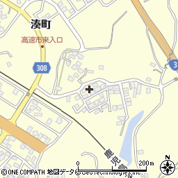 鹿児島県いちき串木野市湊町860周辺の地図