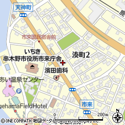 鹿児島県いちき串木野市湊町2丁目112周辺の地図