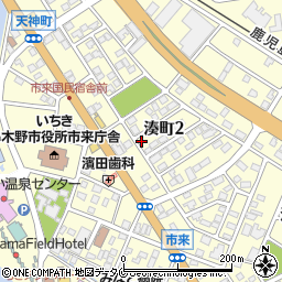 鹿児島県いちき串木野市湊町2丁目153周辺の地図