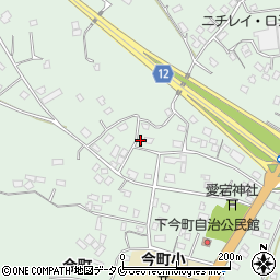 宮崎県都城市今町8938周辺の地図