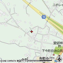 宮崎県都城市今町9276周辺の地図
