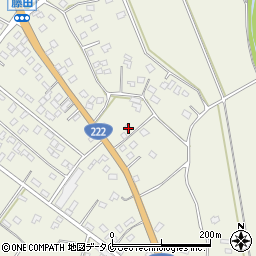 宮崎県都城市安久町5994周辺の地図