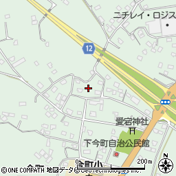 宮崎県都城市今町8940周辺の地図
