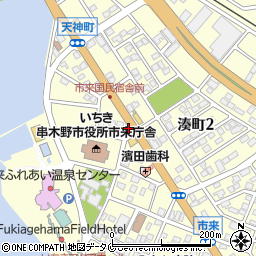 串木野タクシー市来営業所周辺の地図