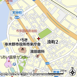 鹿児島県いちき串木野市湊町2丁目101周辺の地図