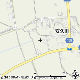 宮崎県都城市安久町2346周辺の地図