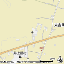 鹿児島県曽於市末吉町深川8309周辺の地図