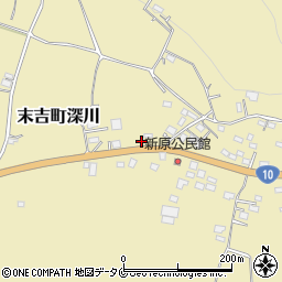 鹿児島県曽於市末吉町深川2787周辺の地図