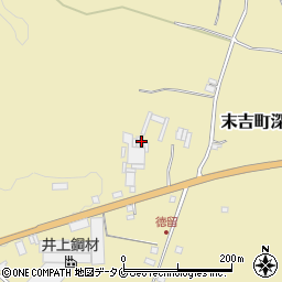 鹿児島県曽於市末吉町深川8314周辺の地図