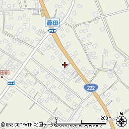 宮崎県都城市安久町6123周辺の地図