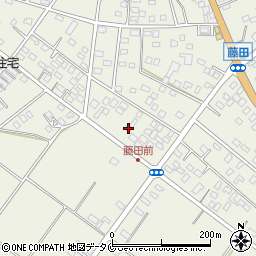 宮崎県都城市安久町5163-1周辺の地図