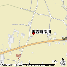 鹿児島県曽於市末吉町深川2778周辺の地図