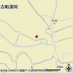 鹿児島県曽於市末吉町深川3909周辺の地図