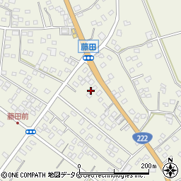 宮崎県都城市安久町6114周辺の地図
