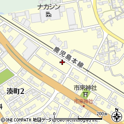 鹿児島県いちき串木野市湊町2丁目243周辺の地図