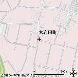 宮崎県都城市大岩田町6031周辺の地図