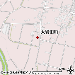 宮崎県都城市大岩田町6285-2周辺の地図