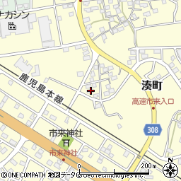 鹿児島県いちき串木野市湊町2618-1周辺の地図