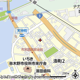 鹿児島県いちき串木野市湊町2丁目70周辺の地図