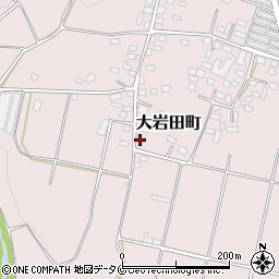 宮崎県都城市大岩田町6031-3周辺の地図