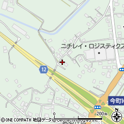 宮崎県都城市今町8974周辺の地図