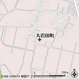 宮崎県都城市大岩田町6032周辺の地図