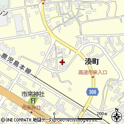鹿児島県いちき串木野市湊町2610周辺の地図