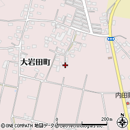 宮崎県都城市大岩田町6079-2周辺の地図