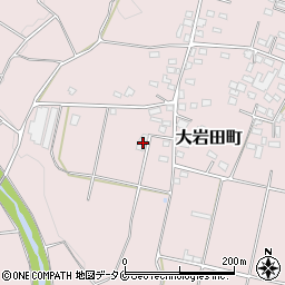 宮崎県都城市大岩田町6286-2周辺の地図