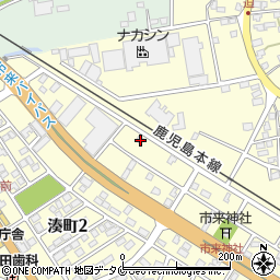 鹿児島県いちき串木野市湊町2丁目247周辺の地図