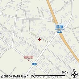 宮崎県都城市安久町5191周辺の地図