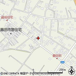 宮崎県都城市安久町5154-7周辺の地図