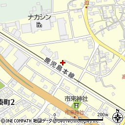 鹿児島県いちき串木野市湊町2772周辺の地図