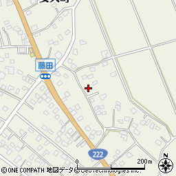 宮崎県都城市安久町6008周辺の地図