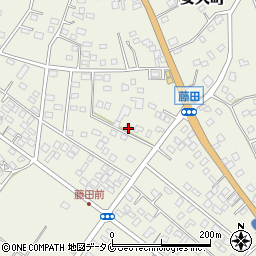 宮崎県都城市安久町5189周辺の地図
