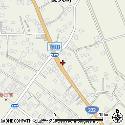 宮崎県都城市安久町6027-1周辺の地図