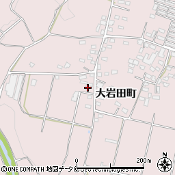宮崎県都城市大岩田町6281-1周辺の地図