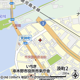 鹿児島県いちき串木野市湊町2丁目46周辺の地図