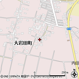 宮崎県都城市大岩田町6080-2周辺の地図