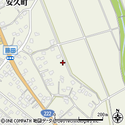 宮崎県都城市安久町272周辺の地図
