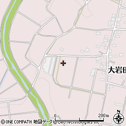 宮崎県都城市大岩田町6260-4周辺の地図