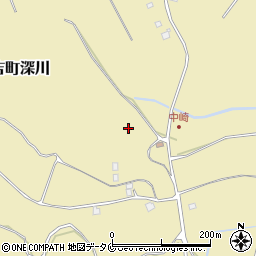 鹿児島県曽於市末吉町深川3912周辺の地図