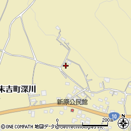 鹿児島県曽於市末吉町深川2746周辺の地図