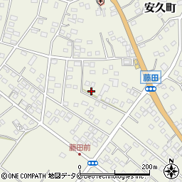 宮崎県都城市安久町5186周辺の地図