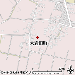 宮崎県都城市大岩田町6034周辺の地図