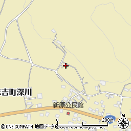 鹿児島県曽於市末吉町深川2746-7周辺の地図