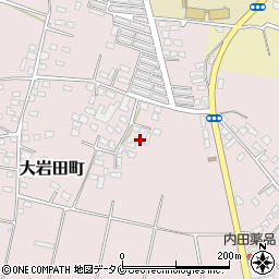 宮崎県都城市大岩田町6074-6周辺の地図