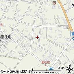 宮崎県都城市安久町5174-6周辺の地図