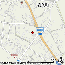宮崎県都城市安久町6083周辺の地図